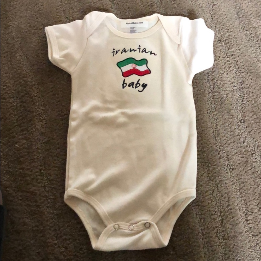 100% cotton Iranian Baby Onesie